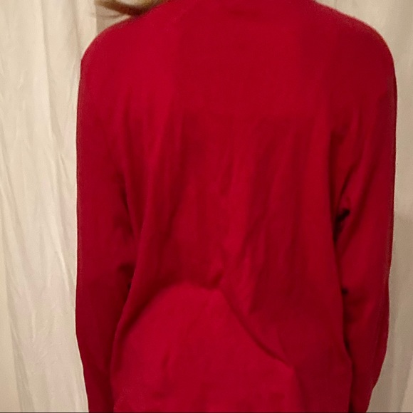 Red Carroll Reed turtleneck top - Picture 5 of 6